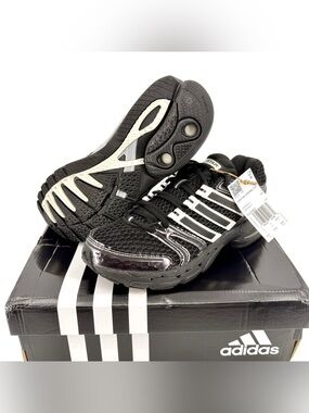 adidas Adistar Control 5 W Black White Y2K Sneakers KJ2292 Women’s 8.5